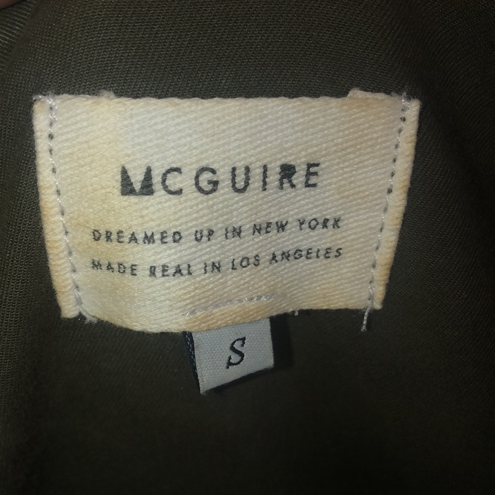 Mcquire Updated Weighted Army Jacket. Euc. - image 3